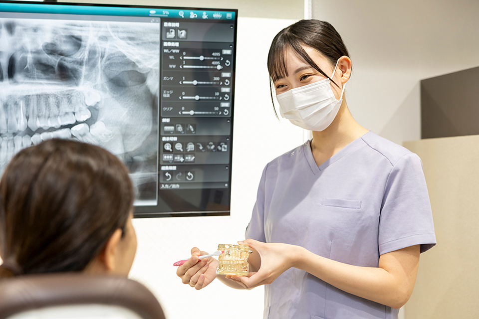 治療後の歯を守るために